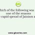 Which of the following was not one of the reasons for the gradual decline of Jainism