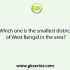 The second-largest city of West Bengal in population is: