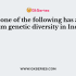 The term diversity refers to