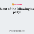 Which of the following countries has a single party system?