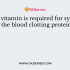 Which vitamin requires cobalt for its activity?