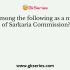 The recommendations of the Sarkaria Commission are related to