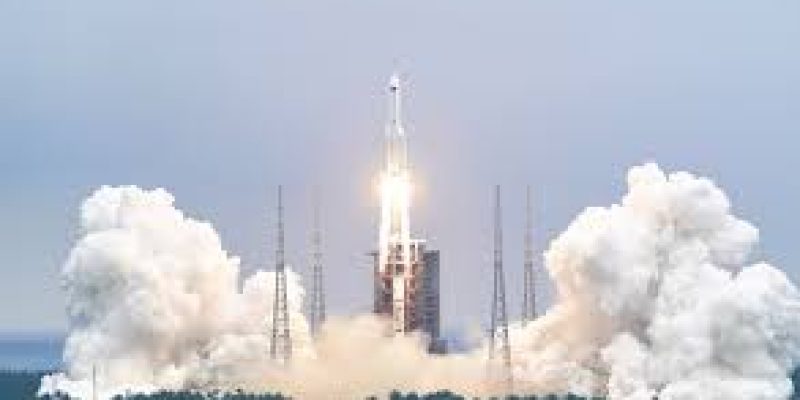 Why did the Chinese rocket spark worry?