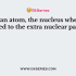 Which of the following defines the Mass number of an atom?