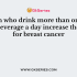 Regular exercise can reduce your risk for breast cancer