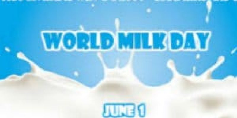 World Milk Day is observed on 1 June