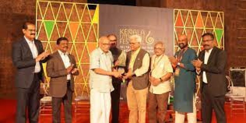 Writer K Venu received Federal Bank Literary Award 2023