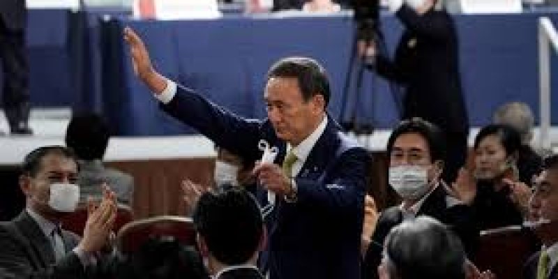 Yoshihide Suga elected as new head of Japan’s ruling party