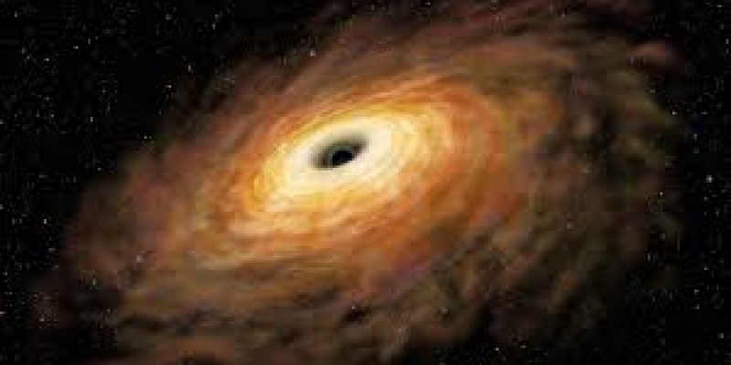 The study of optical properties of super-massive black-hole