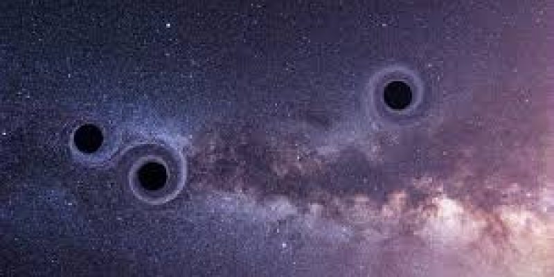 Two black holes merged billions of years ago