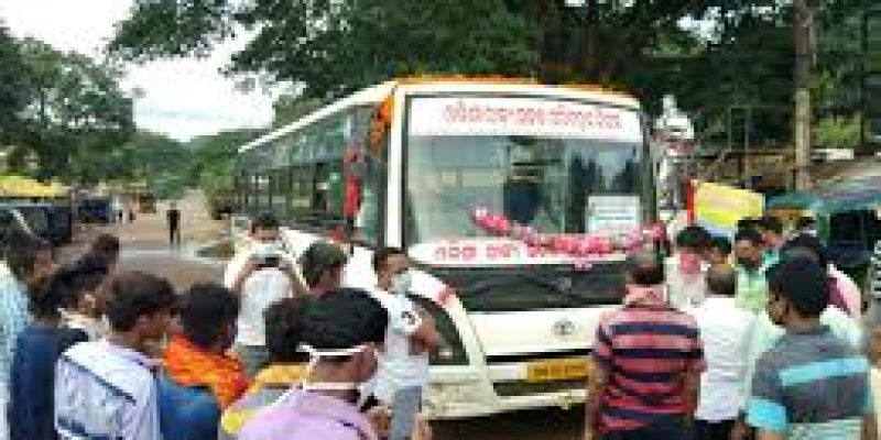 First bus ply into Odisha’s Swabhiman Anchal after Independence