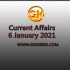 Top 10 Current Affairs Quiz 6 January 2021