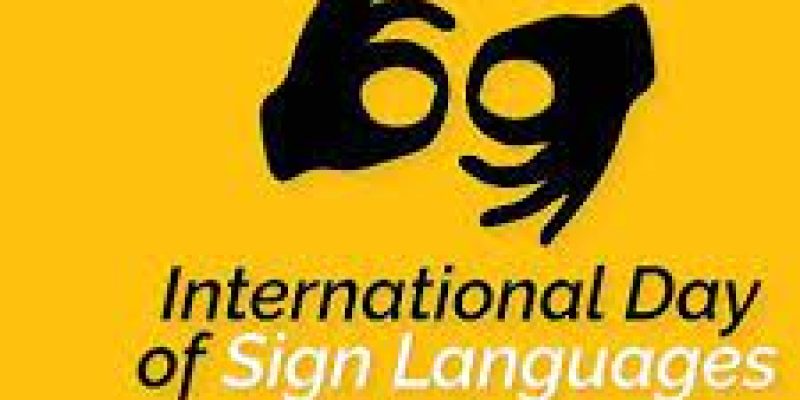 International Day of Sign Languages: 23 September