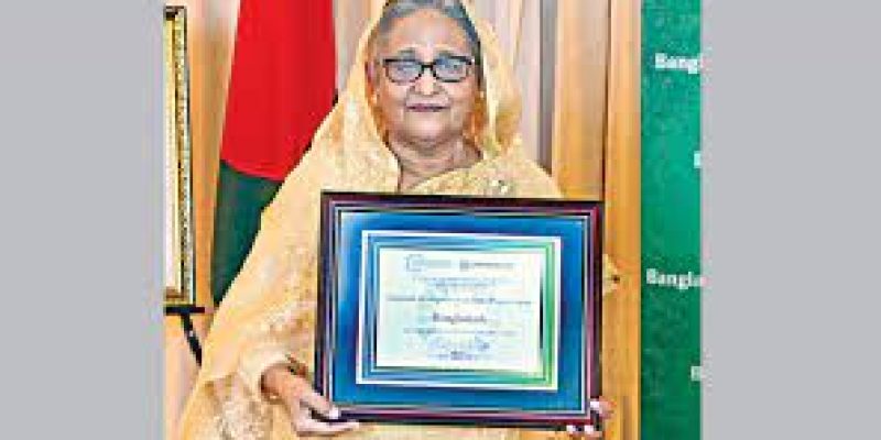 Bangladesh’s PM Sheikh Hasina confers SDG Progress award