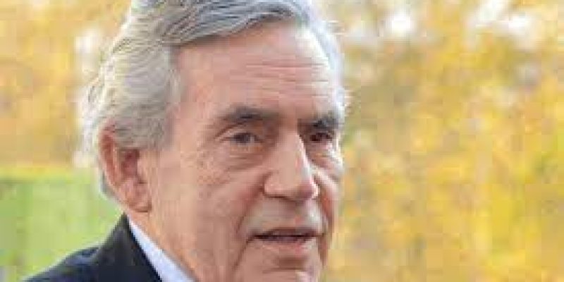 Former UK PM Gordon Brown appointed WHO Ambassador for Global Health Financing