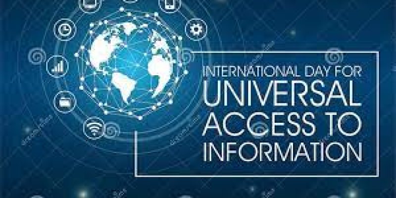 International Day for Universal Access to Information: 28 September