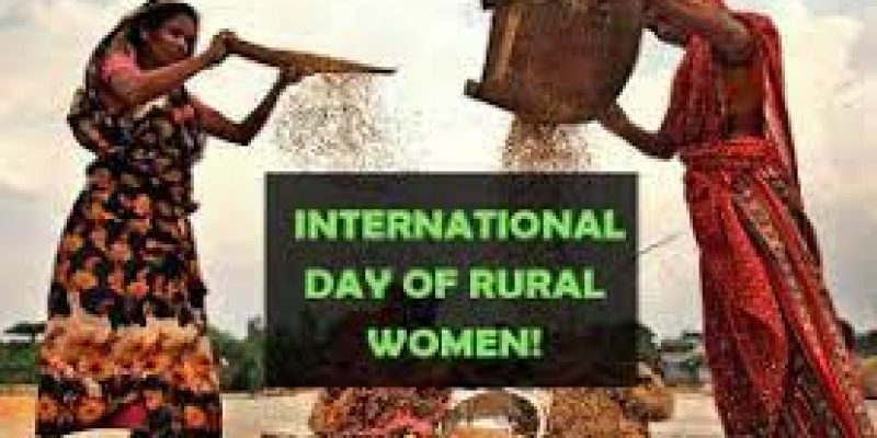 International Day of Rural Women: 15 October