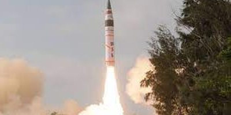 India successfully test-fires surface-to-surface ballistic missile Agni-5