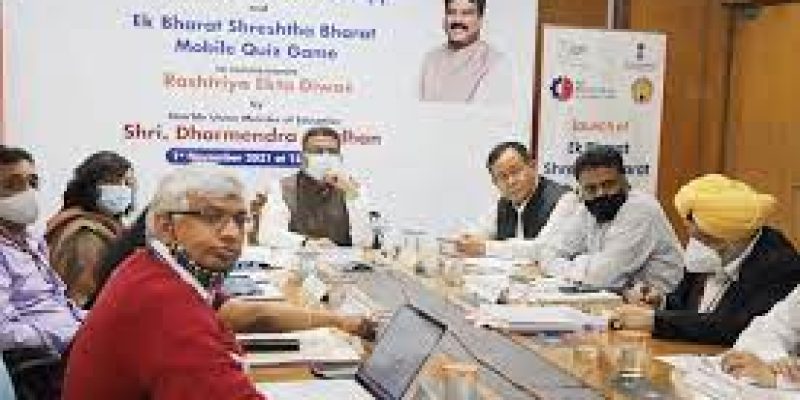 Dharmendra Pradhan launched the Bhasha Sangam initiative for schools