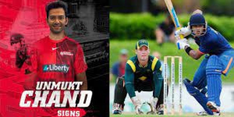 Unmukt Chand becomes the 1st Indian male to sign up for BBL