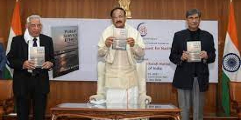 Public Service Ethics’ authored by former Governor of Jharkhand Prabhat Kum