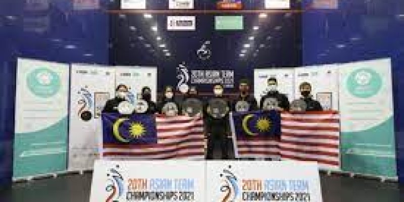 Malaysia won the Asian team squash championships 2021