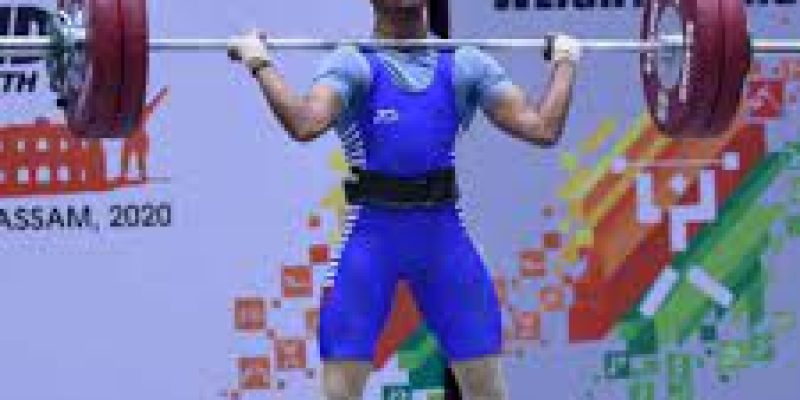 Sanket Mahadev Sargar wins gold medal in Men’s 55 kg snatch category