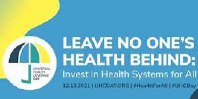 International Universal Health Coverage Day: 12 December
