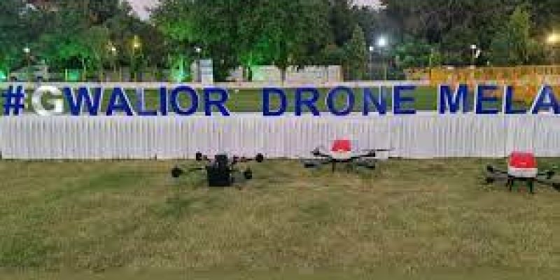 Madhya Pradesh govt organized first drone Mela at Gwalior