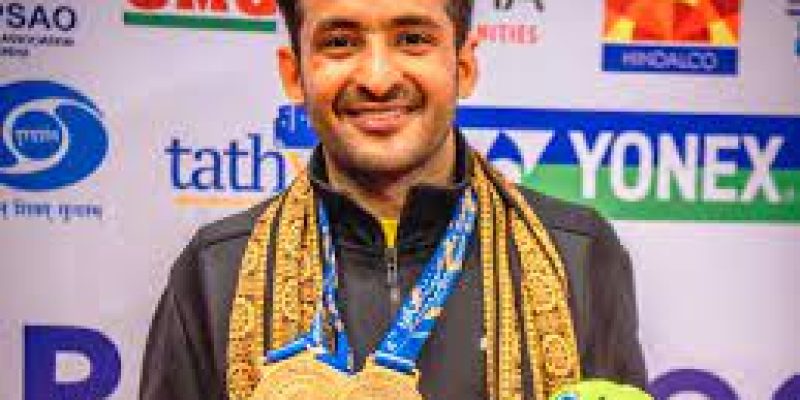 Nitesh Kumar wins double gold at 4th Para-Badminton National Championship