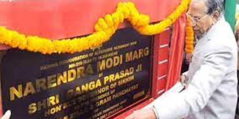 Jawaharlal Nehru Road renamed as ‘Narendra Modi Marg’