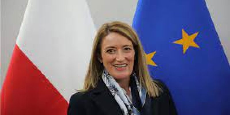 Roberta Metsola elected as new President of the EU Parliament