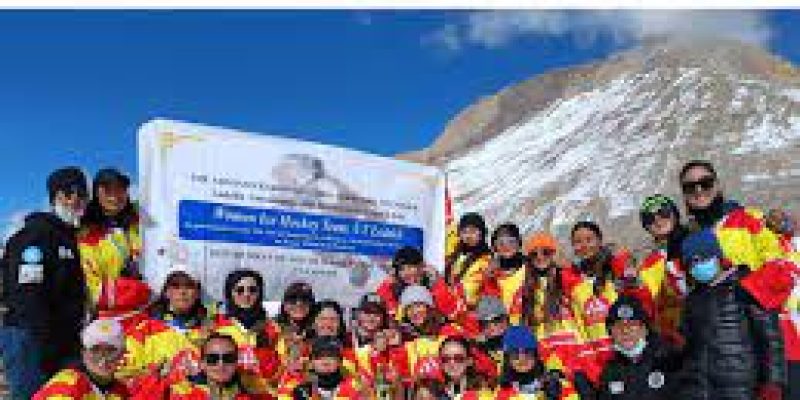 Ladakh wins 9th Women National Ice Hockey Championship-2022