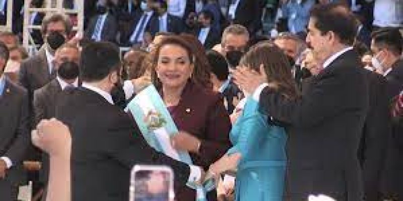 Xiomara Castro sworn in as first female President of Honduras