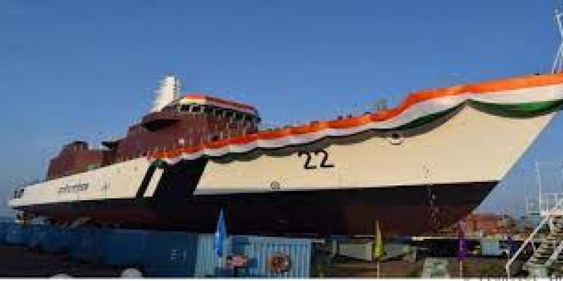 India’s Goa Shipyard Ltd delivered the 5th vessel ICGS ‘Saksham’