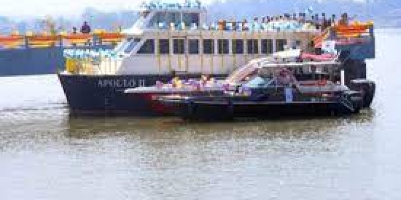 India’s first water taxi service inaugurated to connect South Mumbai with Navi Mumbai