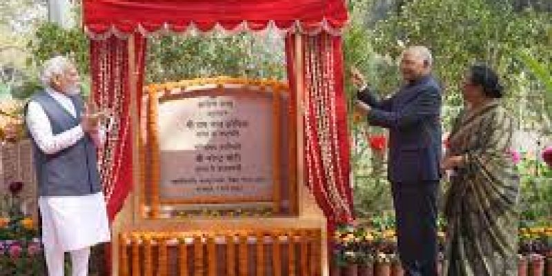 President Ram Nath Kovind inaugurates ‘Arogya Vanam’ at Rashtrapati Bhavan