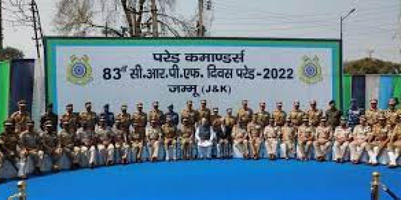 Central Reserve Police Force (CRPF) celebrates 83rd Raising Day on 19 March 2022&nbsp;