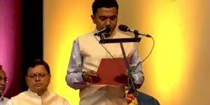 Pramod Sawant takes oath as Chief Minister of Goa for 2nd consecutive term