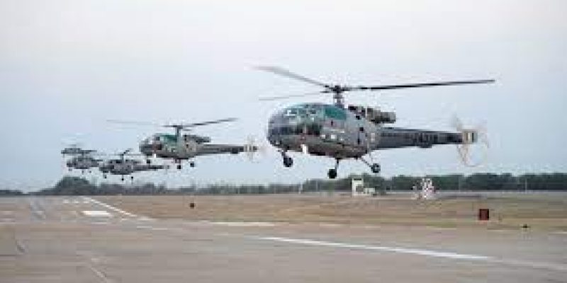 IAF Commemorates 60 years of Glorious Service by Chetak Helicopters