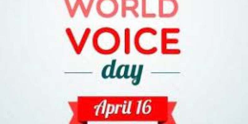 World Voice Day 2022: 16 April