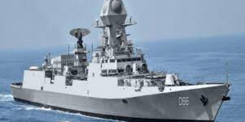 Rajnath Singh inducts two indigenously built warship into Indian Navy