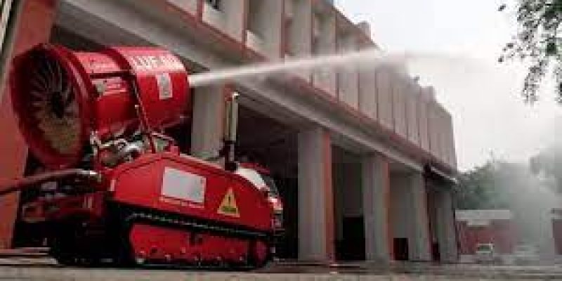 Delhi government inducted two robots in their firefighting fleet