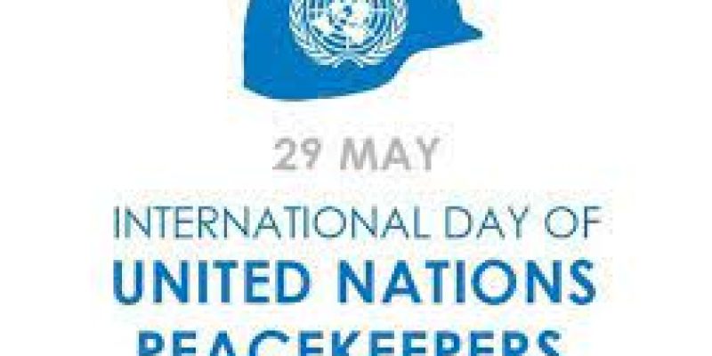 International Day of UN Peacekeepers observed on 29th May