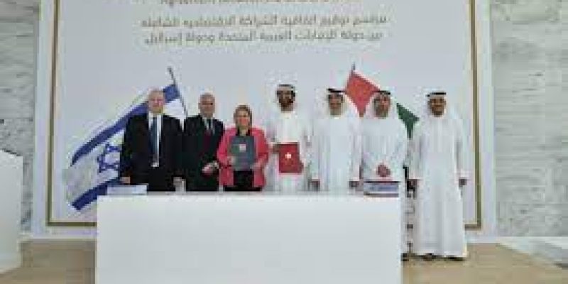 Free trade deal signed between Israel and UAE