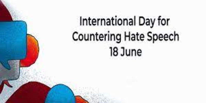 International Day for Countering Hate Speech: 18 June&nbsp;