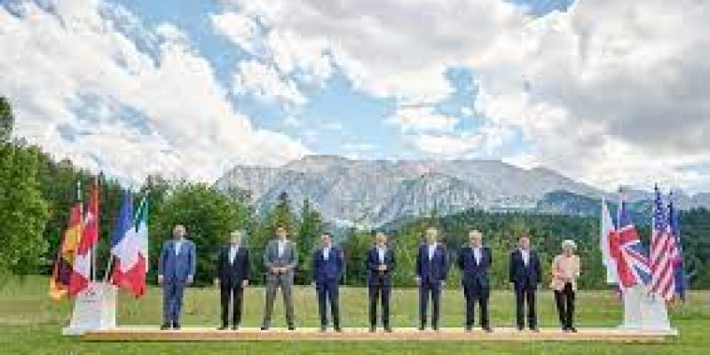 G7 leaders pledge 600 billion for developing countries