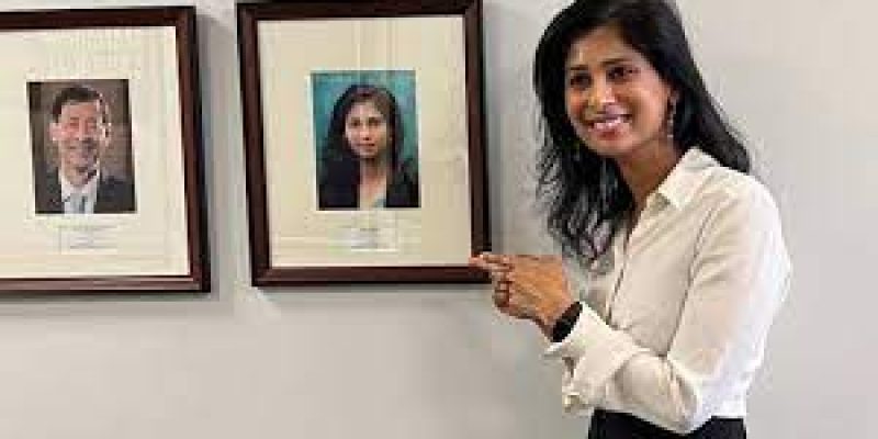 Gita Gopinath becomes 1st woman to feature on IMF’s ‘wall of former chief economists’