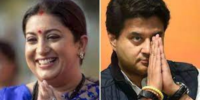 Smriti Irani, Jyotiraditya Scindia get additional charges of Minority Affairs, Ministry of Steel&nbsp;
