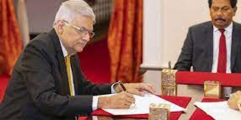 Ranil Wickremesinghe sworn-in as President of Sri Lanka